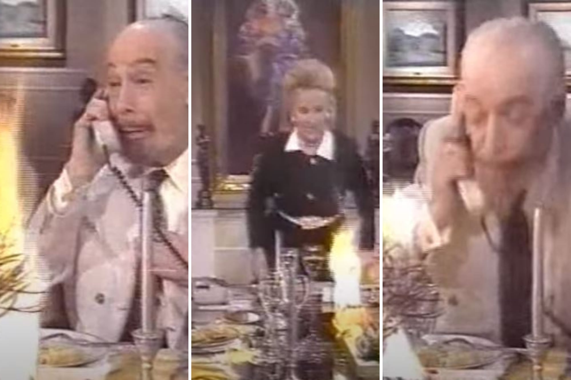 “Sople o nos incendiamos”: el día que el maestro del terror le prendió fuego la mesa a Mirtha Legrand​