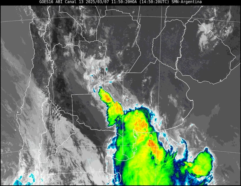 Cambia por completo el tiempo en la ciudad de Buenos Aires: habrá tormentas intensas y fuerte descenso de temperaturas​