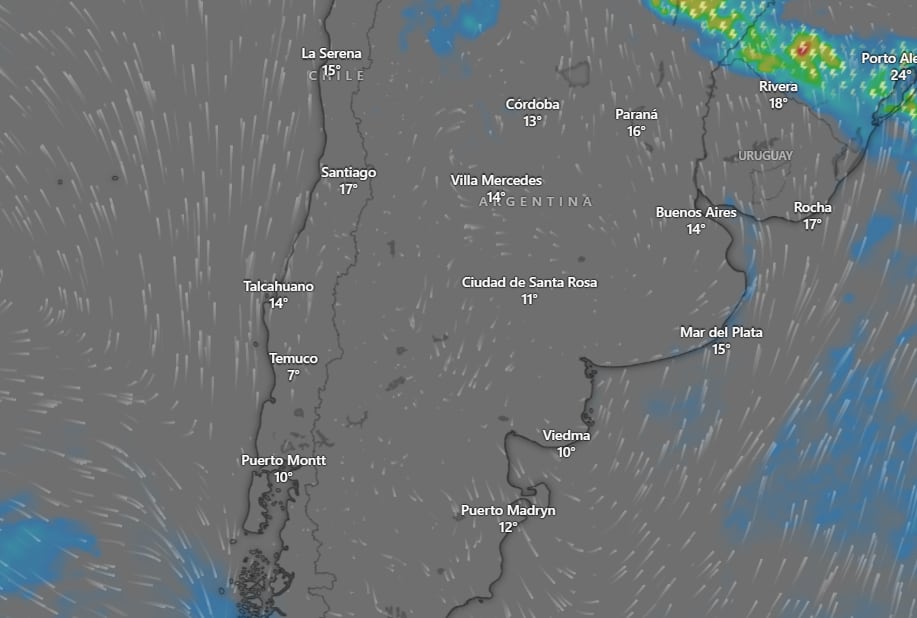 Hay alerta amarilla por tormentas fuertes para este domingo 9 de marzo: las provincias afectadas​