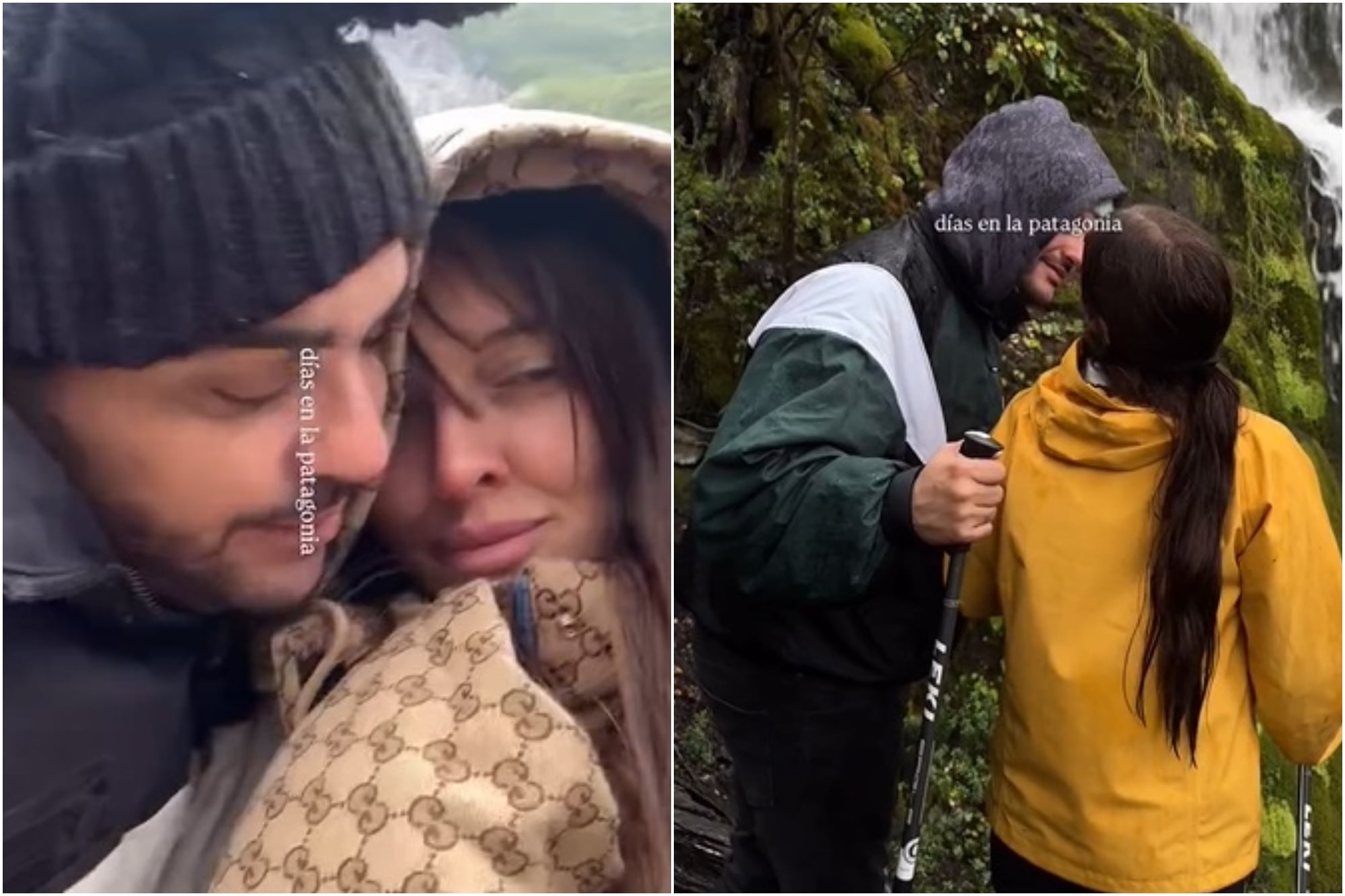 Sofía Gonet y Homero Pettinato emprendieron una “luna de miel” por el sur argentino: las fotos de su travesía​