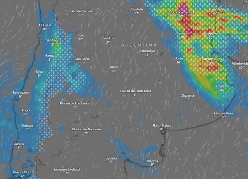 Hay alerta amarilla por tormentas y vientos para este domingo 5 de octubre: las provincias afectadas